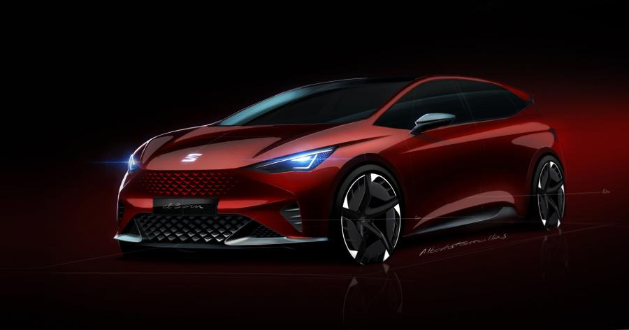 Эскиз Seat el-Born Concept 2019 года  (фото 10 из 14)